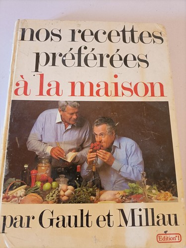 Ancien livre cuisine gault - livre,