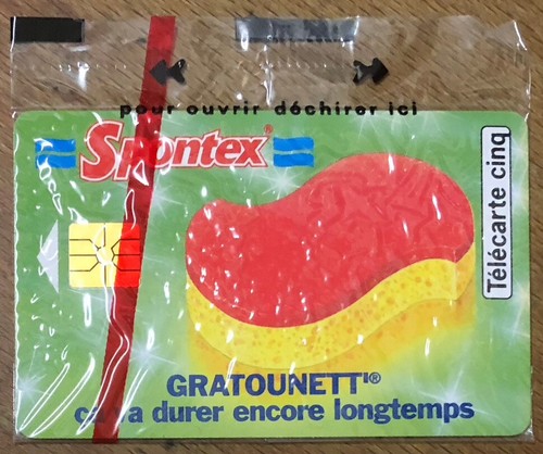 Telecarte spontex - 5u,