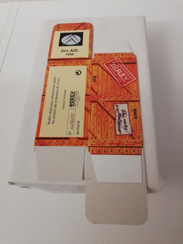 Boite vide carton norev - boite,