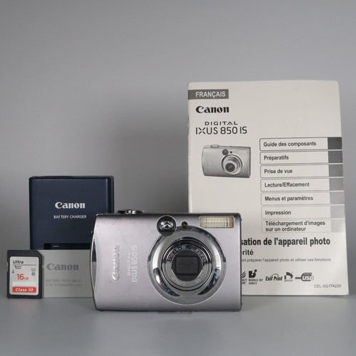 Canon digital ixus 850 - canon, is