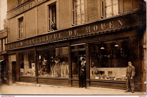 S13354 postcard rouen - -, rue