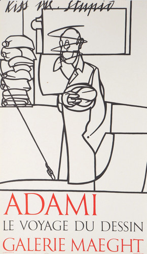 Valerio adami voyage du - valerio, le
