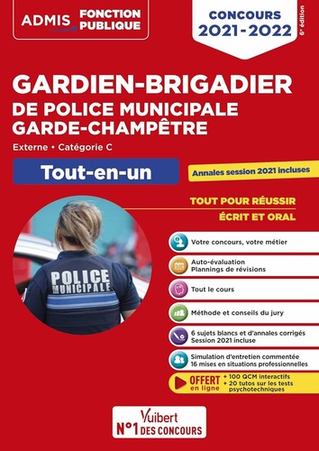 Concours gardien brigadier - gardien-brigadier, de
