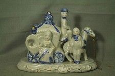 vintage Blue White Porcelain