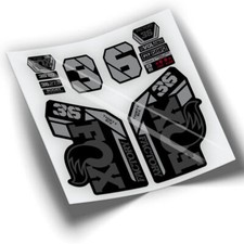 WP424 COMPATIBLE STICKER FOURCHE FOX 36 FACTORY 2021 STICKER ADESIVI