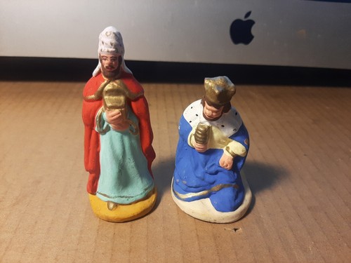 Lot santons 9 cm - de,
