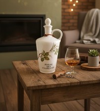 Pichet Ancien "Pineau des Charentes" - Céramique Vintage Scènes Vigneronnes