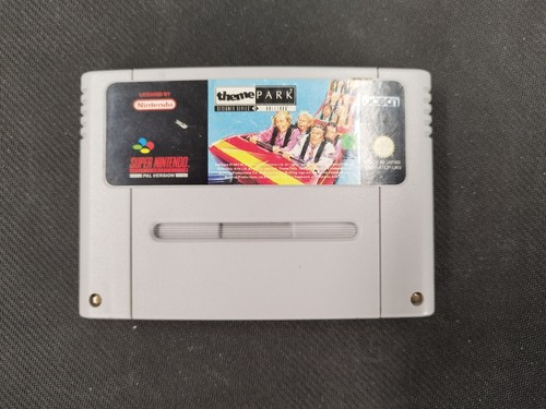Theme park super nintendo - park,