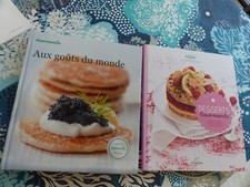 Lot 2 livres THERMOMIX  Aux goûts du monde / Desserts gourmands