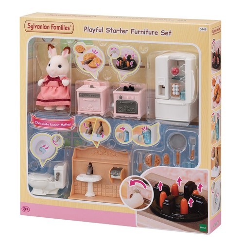Familles sylvanian qui - qui, jouent