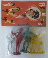 4 Figurines Beatles PVC