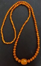 Grand Collier Sautoir Bakelite