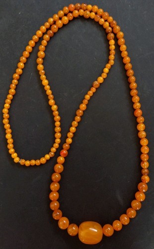 Grand collier sautoir - sautoir, bakelite