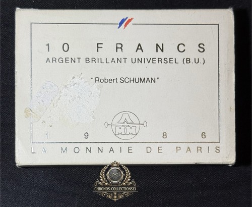 Francs argent 1986 - francs, bu