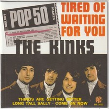 CD 4 Titres des KINKS " Tired