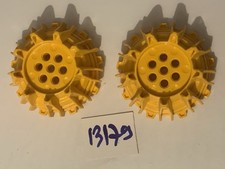 Lot De Pieces Lego Roues Jaune