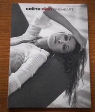 Céline Dion ONE HEART PARTITION ALBUM  PIANO CHANT GUITARES