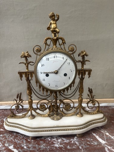 Pendule ancienne bronze - pendule,