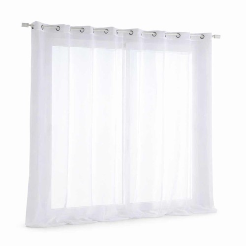 Voilage 300x280 monna blanc - voilage,