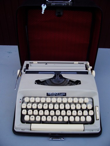 Machine ecrire select luxe - a,