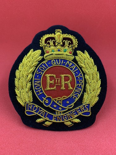 Royal ingénieurs fil brodé - royal,