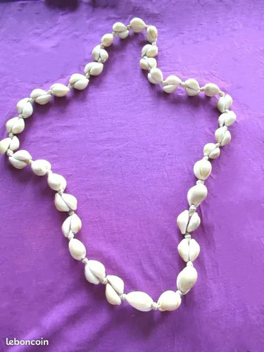 Collier coquillages - collier,