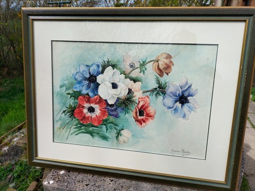 Tableau ancien eme nature - tableau,