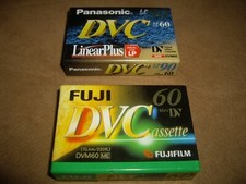 2 cassettes camescope mini DV numérique neuves emballées