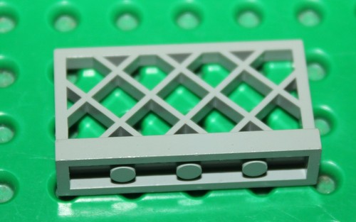 Lego vintage oldgray fence ref - lego,