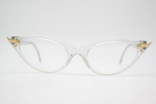 Lunettes Vintage Robert La Roche Vintage Transparent Or Monture Ovale