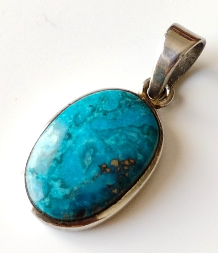 Pendentif turquoise - en,