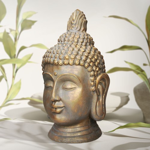 Statue tête bouddha 5 - tête, 74,5