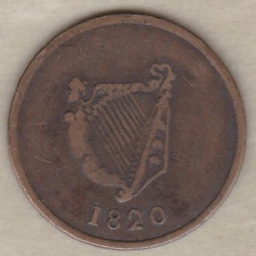 Canada half penny - canada, 1820
