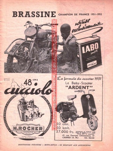 Publicité huile labo - publicité,