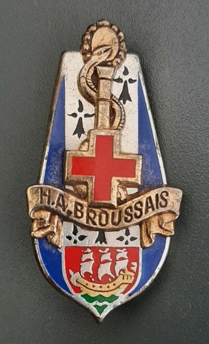Insigne broussais hopital - insigne,