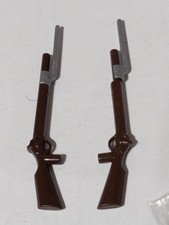 PLAYMOBIL X2 FUSILS BAÏONNETTE FUSIL ANGLAIS FRANÇAIS YANKEE NORDISTE SUDISTE...