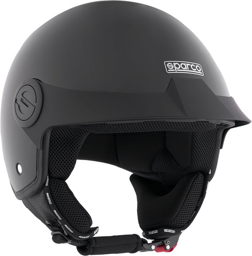 Sparco casque demi jet avec - casque,