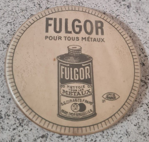 Ancien miroir publicitaire - publicitaire, de