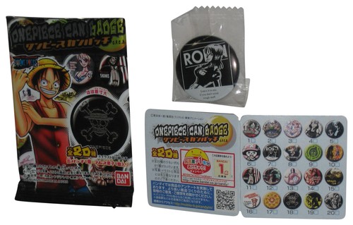 One piece can badge bandai - can,
