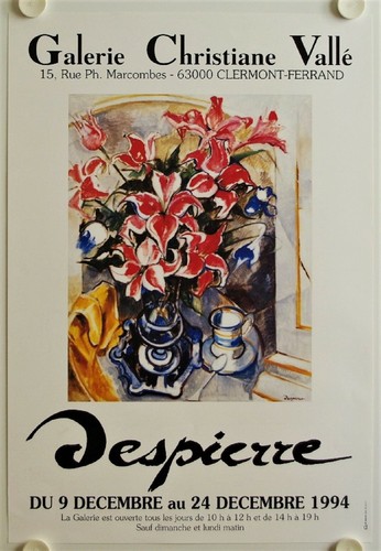 Affiche despierre 1994 - affiche,