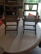 Chaises Enfant Ou Poupee Bois