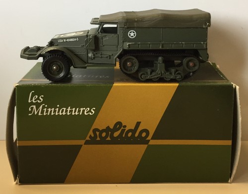 Solido militaire half track - track, m3