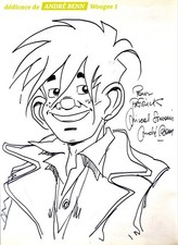 WOOGEE 1 Un monde truqué EO 9/1992 avec une BELLE dédicace de ANDRÉ BENN