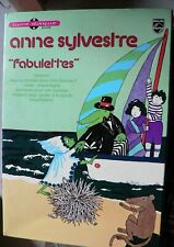  Jeunesse Anne Sylvestre livre disque Philips 1962 Fabulettes EP 45T Selig Rosso