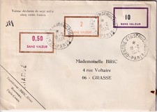 TIMBRE FRANCE TIMBRE FICTIFS COURS D INSTRUCTION DE LA POSTE 18/2/1974