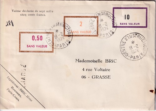 Timbre france fictifs - timbre,
