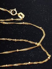 Magnifique Collier En Or Jaune 18 Carats