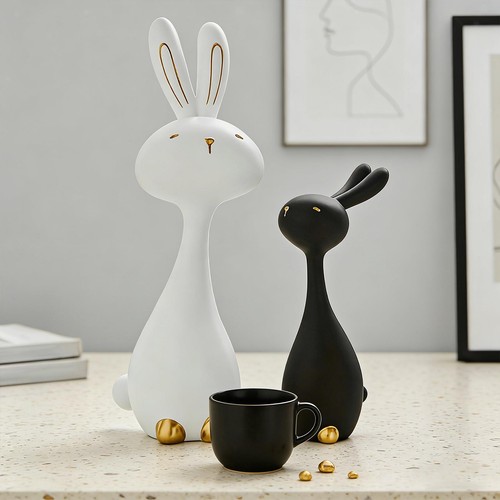 Figurines lapins - 2,