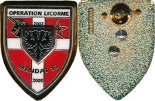 1° Régiment d’Infanterie, Opération Licorne 2007, mandat 16,PIN'S,LR Paris(1161)
