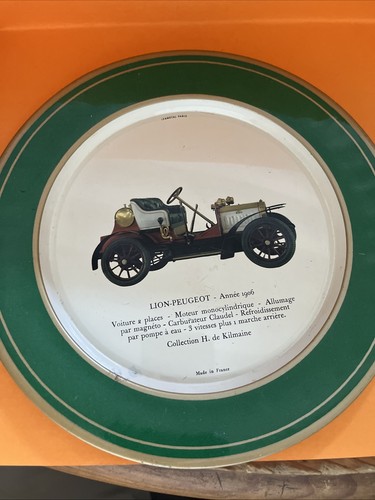 Assiette publicitaire metal - publicitaire,